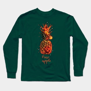 Fruit Identity Pineapple Long Sleeve T-Shirt